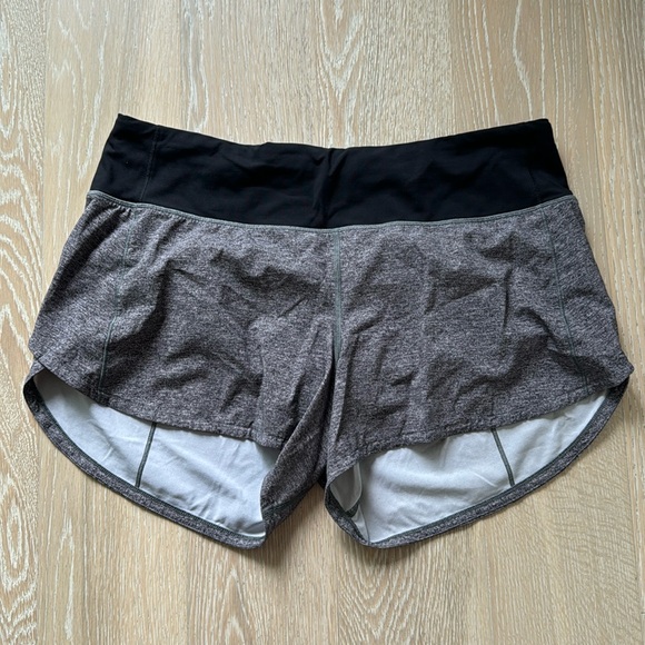 lululemon athletica Pants - lululemon Speed Up Short Long 4" Lux Multi Black Sz8